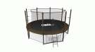 Батут UNIX line 12 ft Black&Brown (inside)