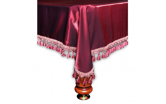 Покрывало Венеция 7фт шёлк бордовое Покрывало Венеция 7фт шёлк бордовое