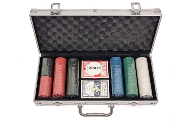 Набор для покера Texas на 300 фишек Набор для покера Texas на 300 фишек